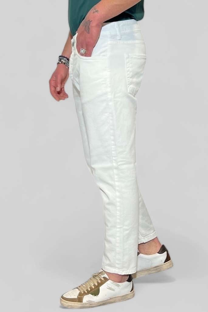 JEANS CASUAL BIANCO