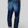 JEANS CASUAL SCURO CON ABRASIONI - immagine 3