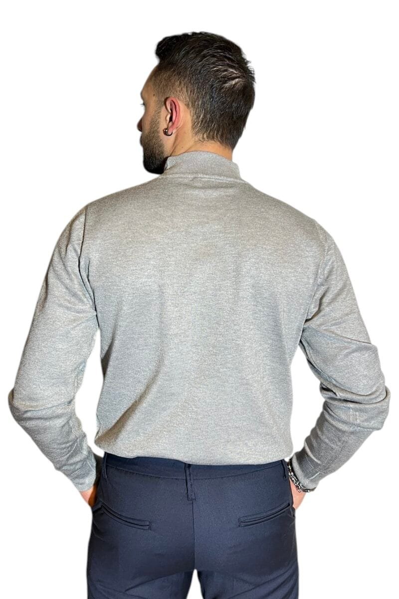 MAGLIONCINO MEZZOCOLLO BASIC - immagine 2