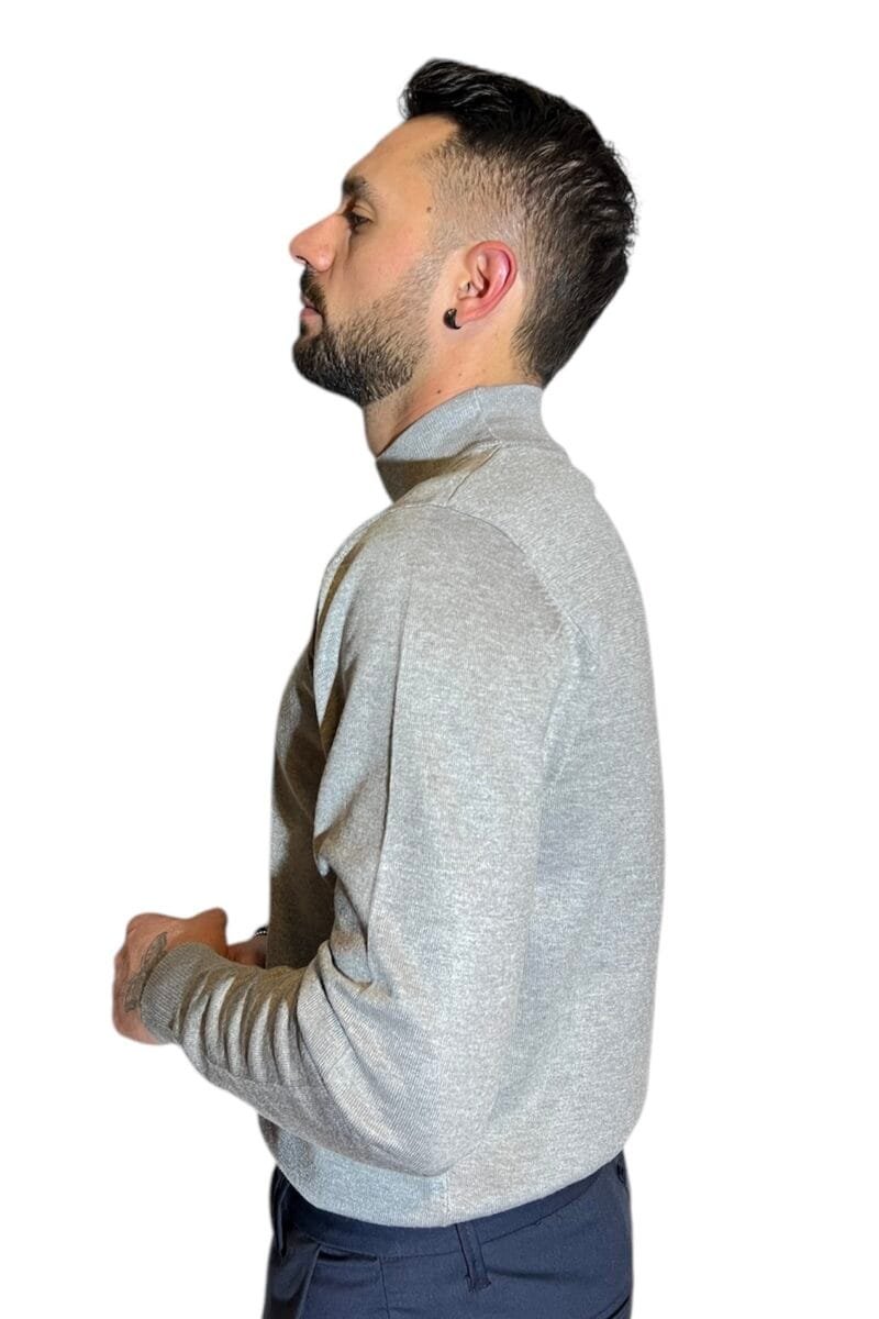 MAGLIONCINO MEZZOCOLLO BASIC - immagine 3
