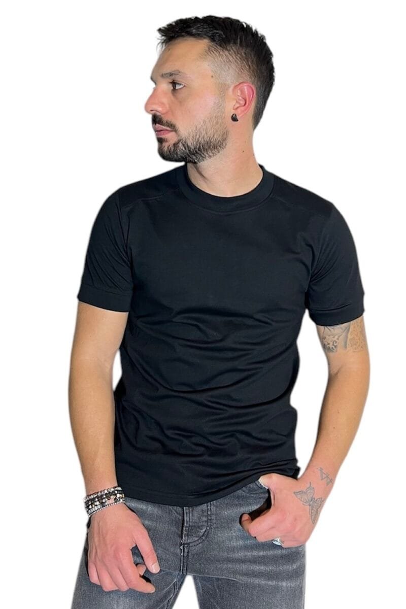 T-SHIRT BASIC GIROCOLLO