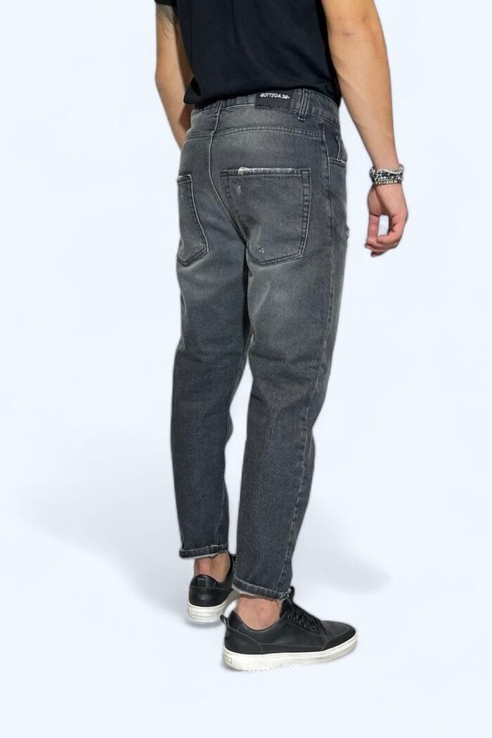 JEANS CASUAL LAVAGGIO GRIGIO