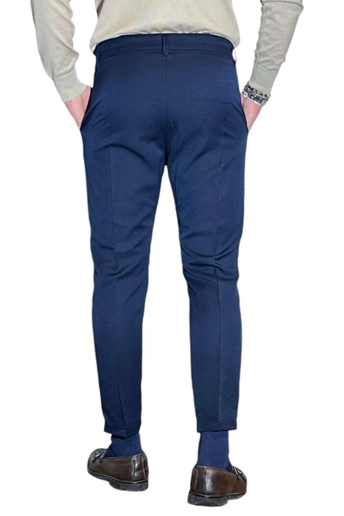 PANTALONE SARTORIALE BLU