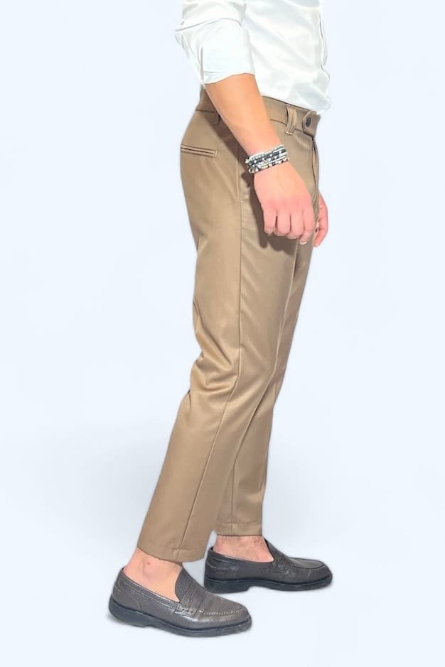 PANTALONE SARTORIALE FANGO