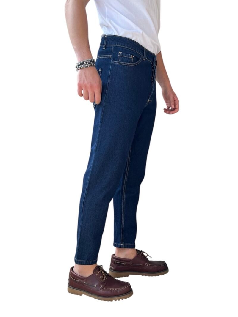 JEANS UOMO CASUAL BLU SCURO - immagine 2