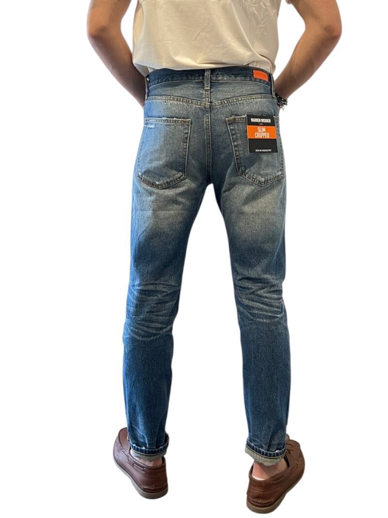 JEANS UOMO CASUAL CROPPED - immagine 3