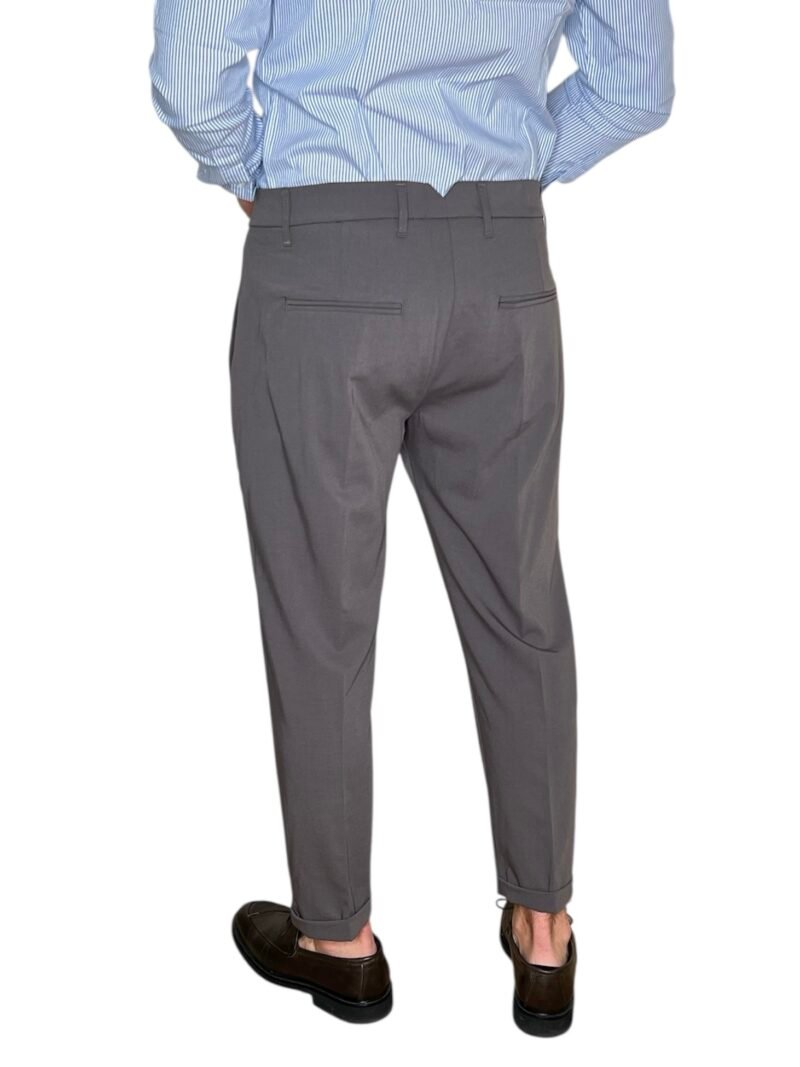 PANTALONE UOMO ELEGANTE GRIGIO - immagine 5