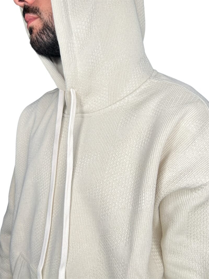 TUTA UOMO EFFETTO MAGLIA CON CARGO PANTS PANNA - immagine 6