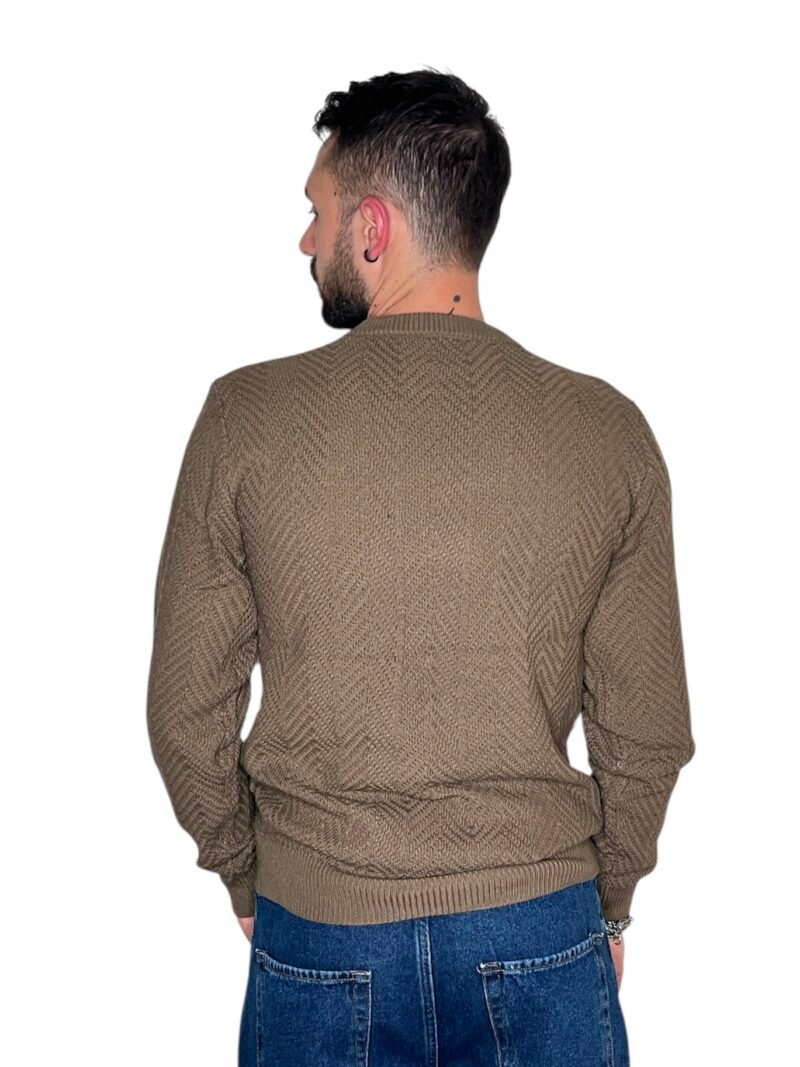 MAGLIONE GIROCOLLO FANGO - immagine 5